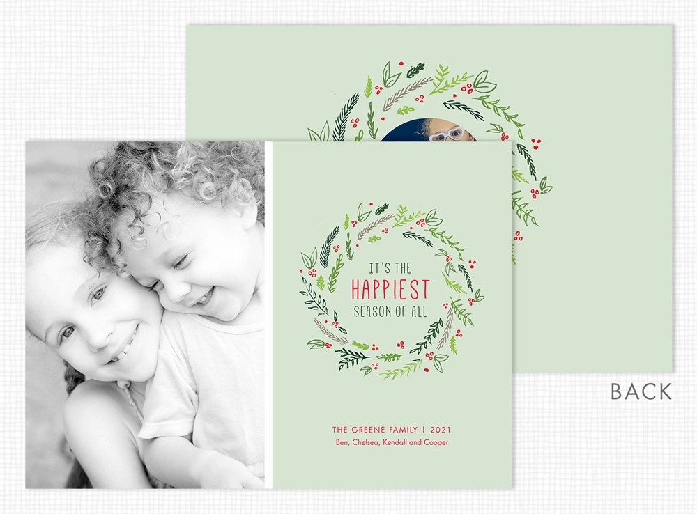 The Happiest Season Flat 2 Photo Holiday Card 2