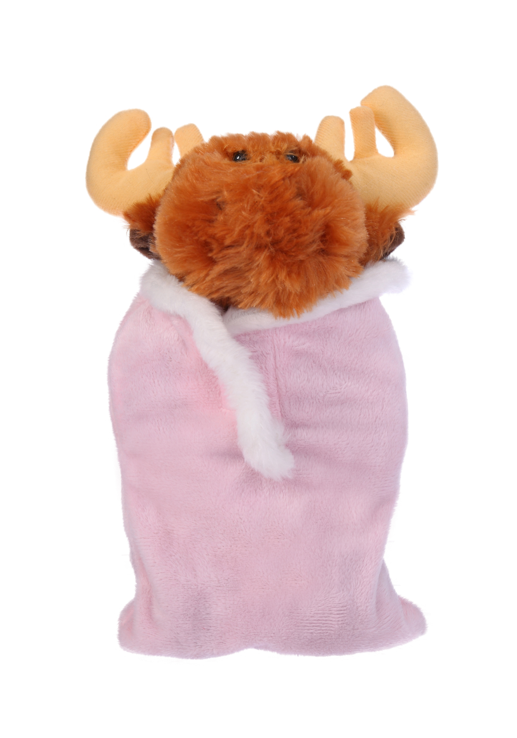 soft plush Moose in sleeping bag 2
