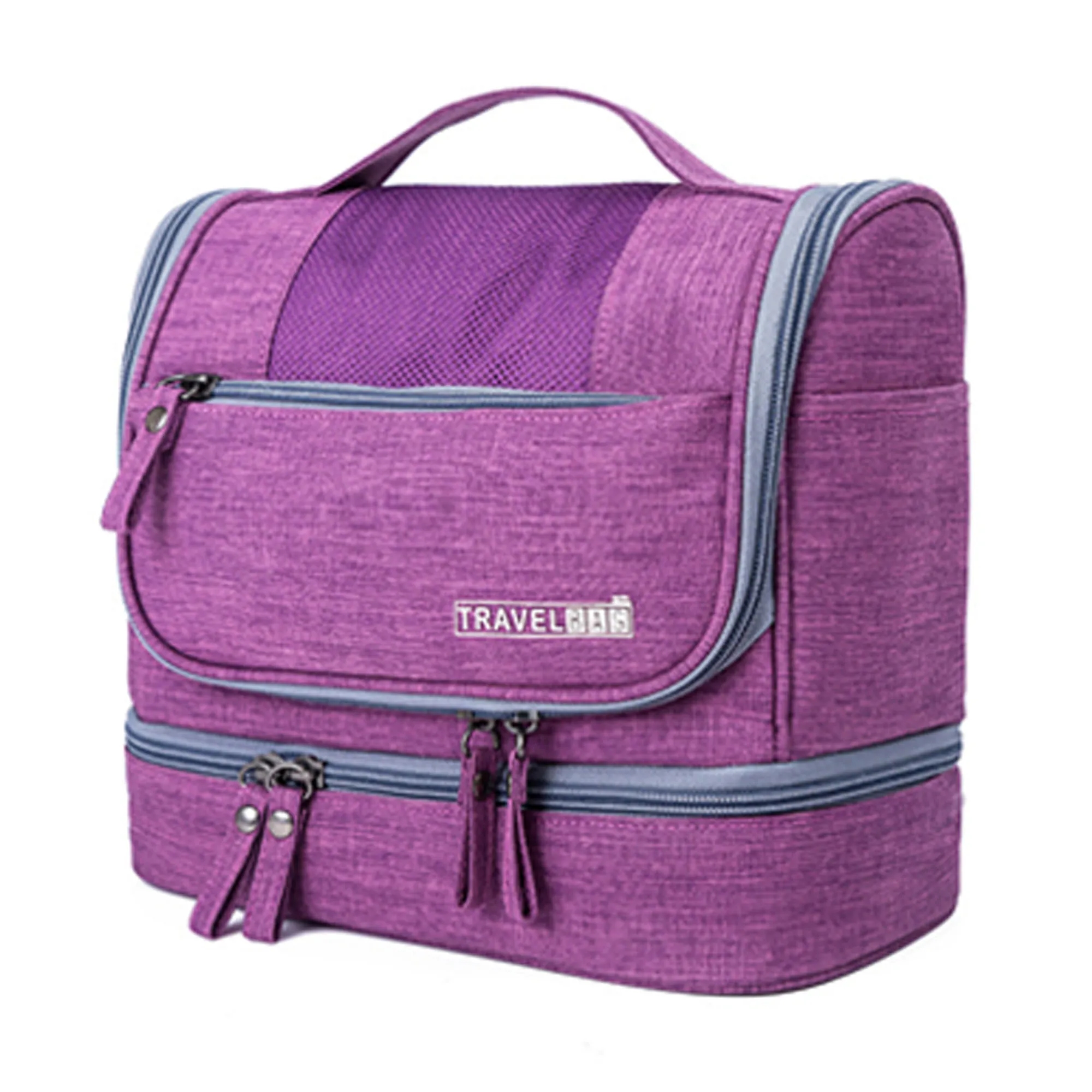 Waterproof Travel Toiletry Organizer Bag With Hook 2