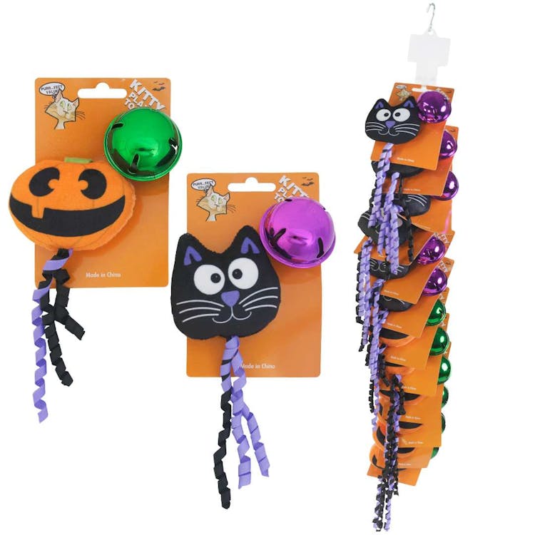 Halloween Cat Toy and Bell - Assorted Styles 2