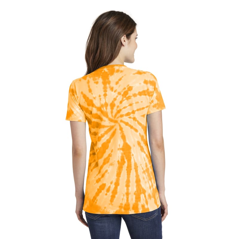 Port & Company Women's Tie-Dye V-Neck Tee. 30