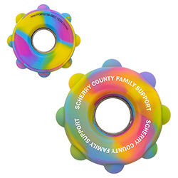 Gear Push Pop Spinner 24