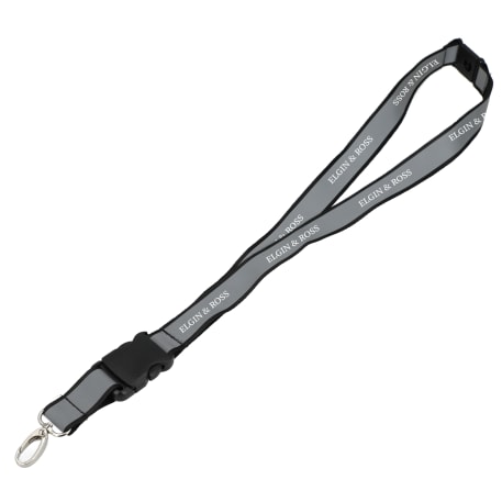 Recycled Polyester Reflective Lanyard 108
