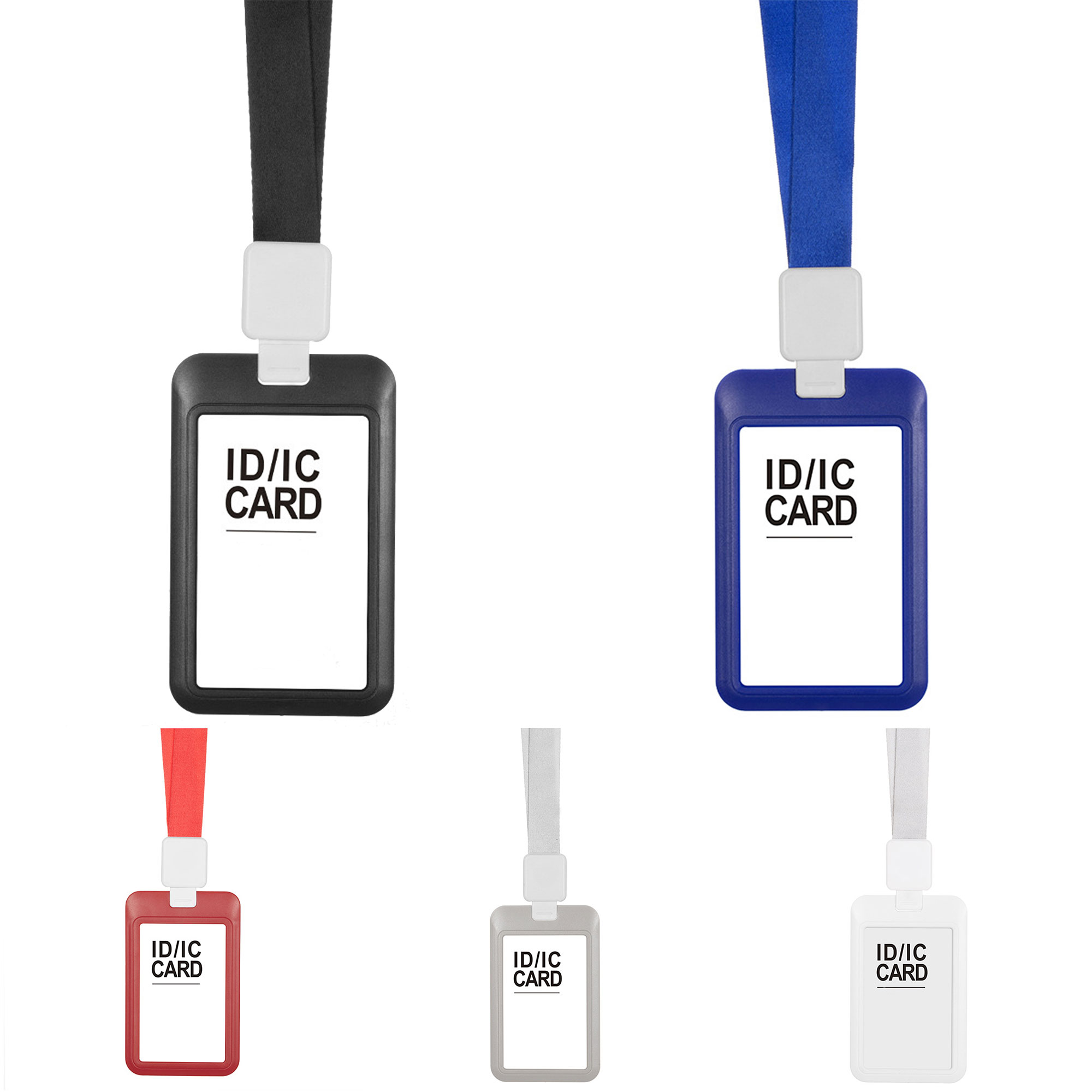 Retractable Reel Clip ID Badge Holder 2