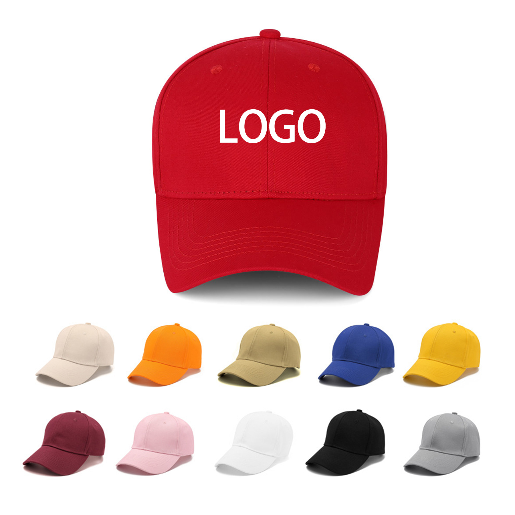 High Quality 6 Panels Golf Baseball Hats Caps 2