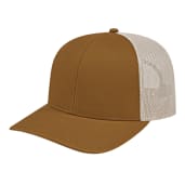 Cap America Poly/Cotton Trucker Mesh Back Cap 377