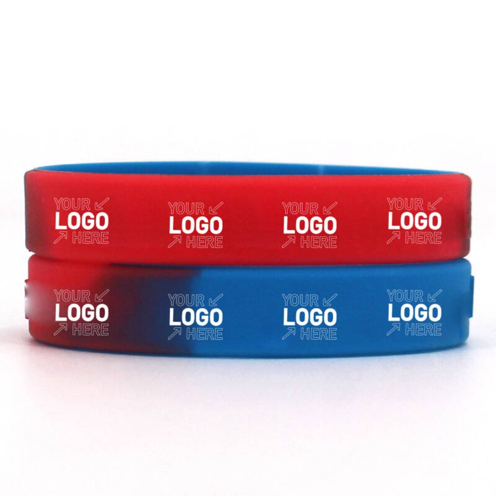 Colorful Silicone Embossed Wristband 5