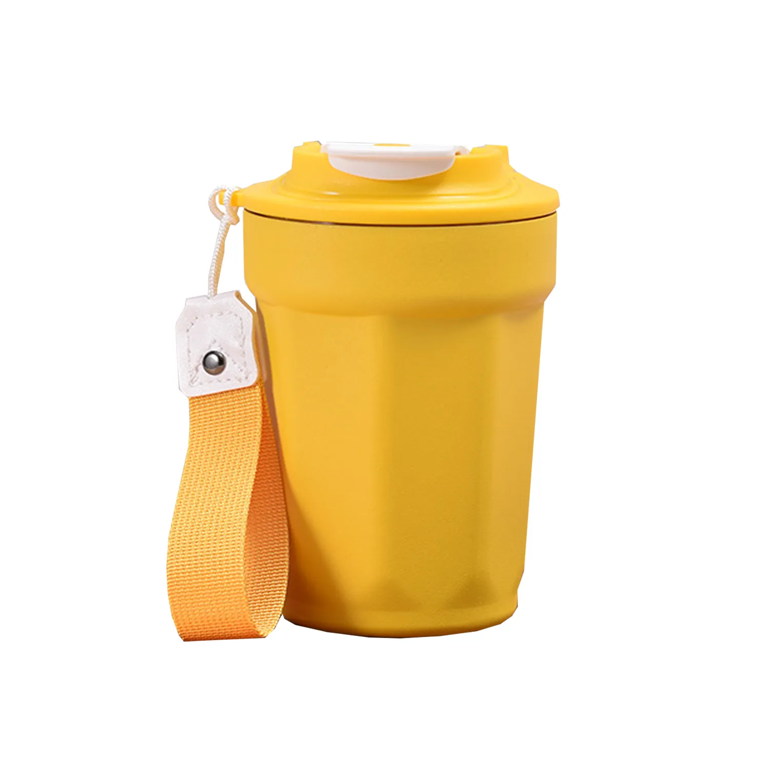 Portable Stainless Steel Octagonal Coffee Cup 7