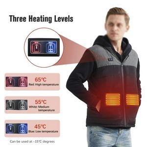 4 Areas Warming Heated Vest Electric USB Unisex 2