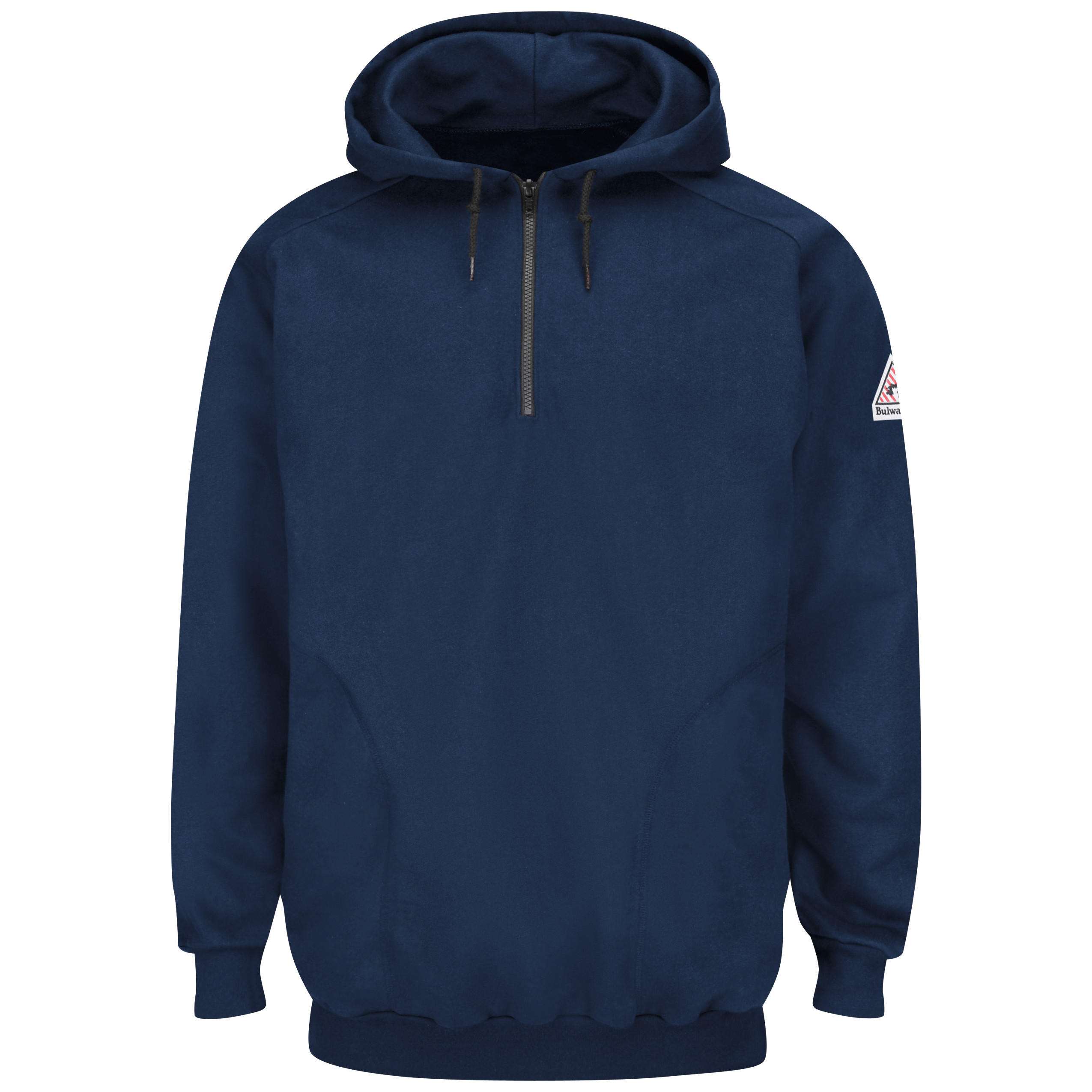 Bulwark® Men's Fleece FR Pullover Hooded Sweatshirt, custom hoodie or sweatshirt with logo imprint 2
