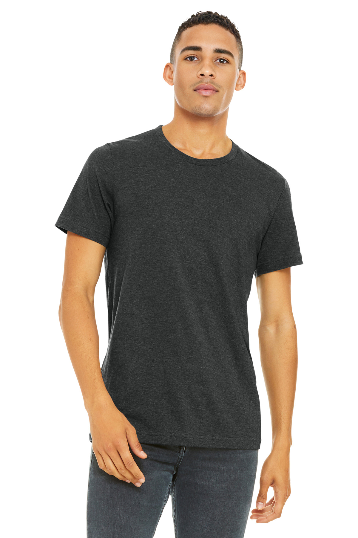 BELLA+CANVAS Unisex Heather CVC Short Sleeve Tee. BC3001CVC 72