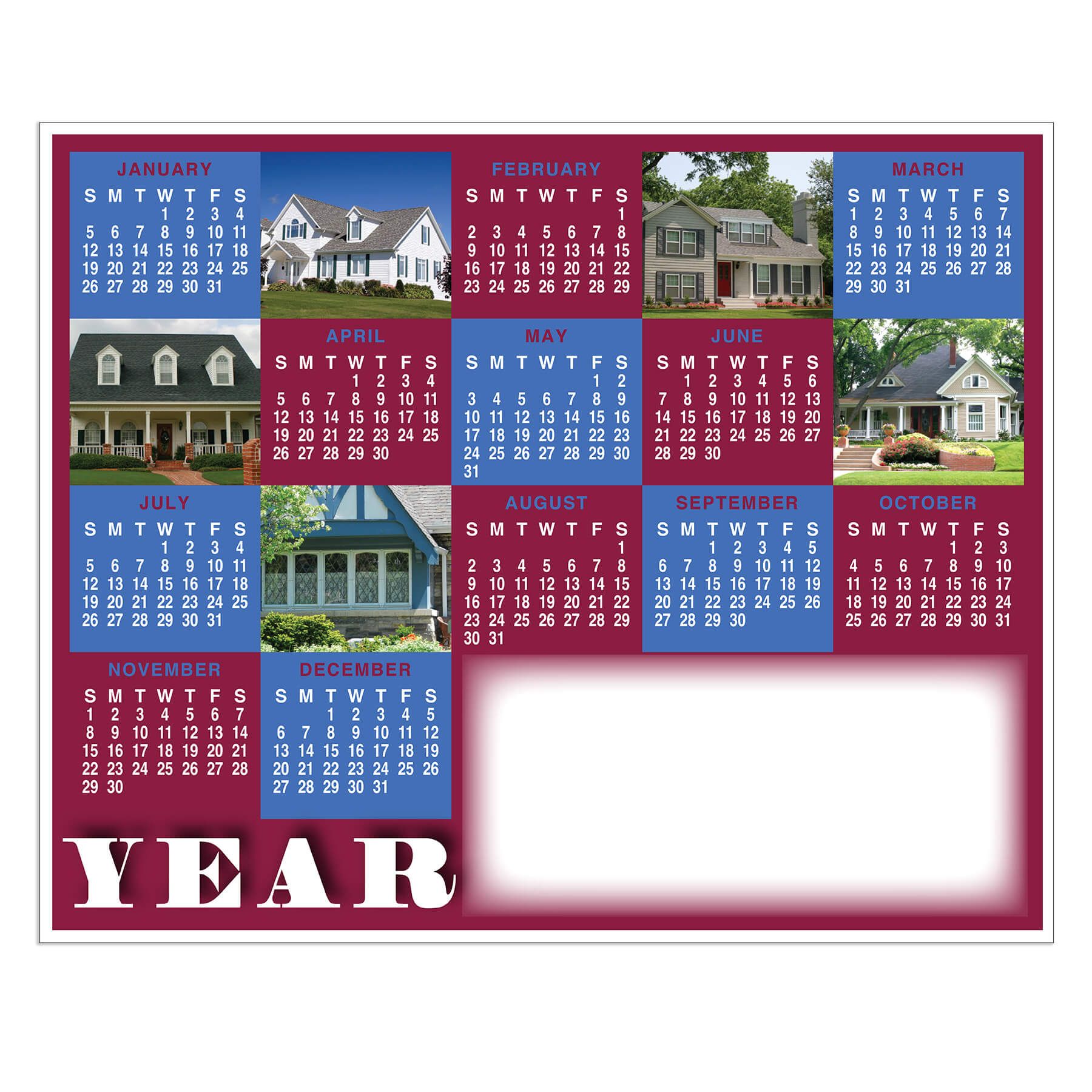 XXL Magnetic Calendars 8