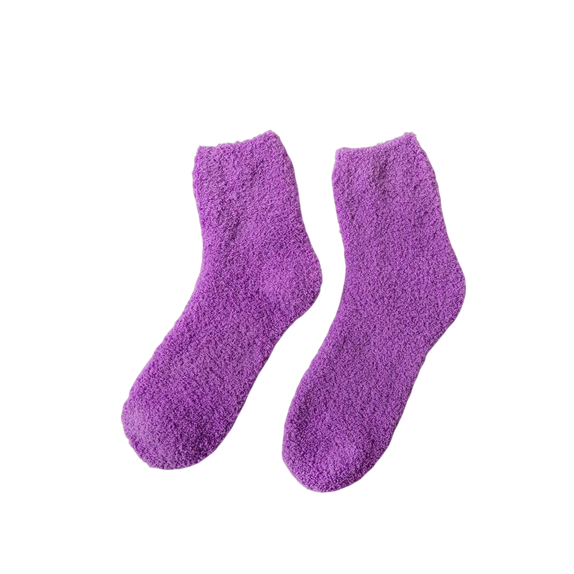 Polyester Fuzzy Sock Elastic Warm Design 14