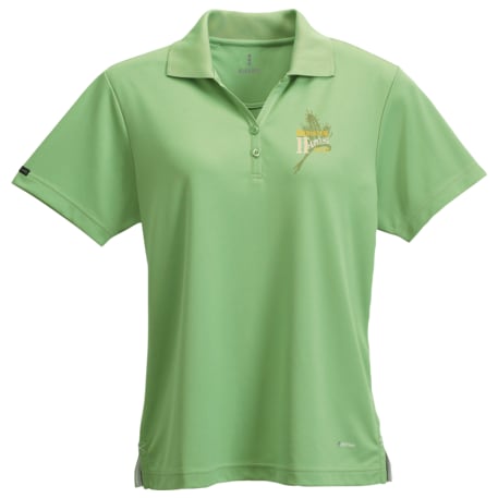 Women's MORENO TEXT MICRO SS POLO 173