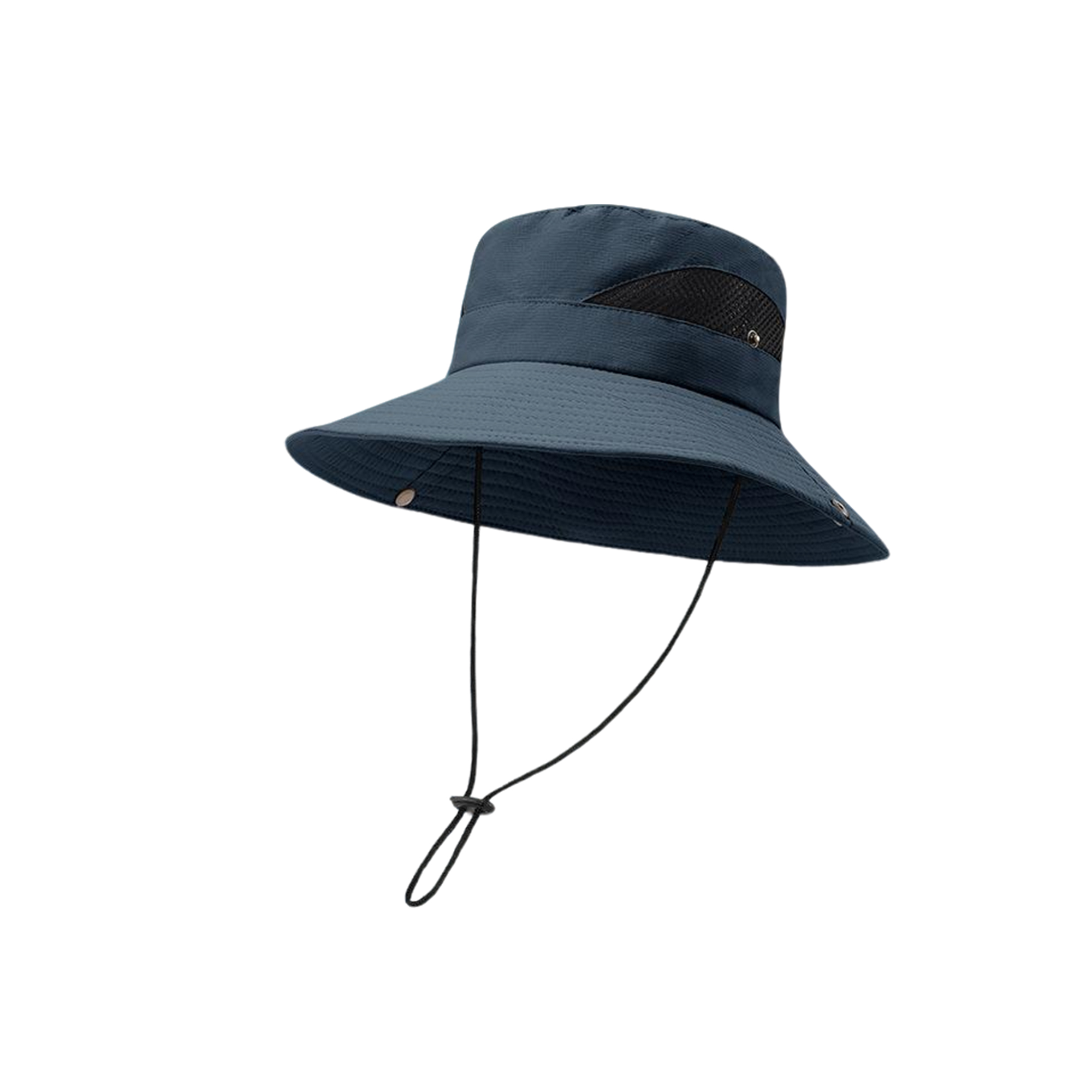 Wide Brim Bucket Hat With Adjustable Drawstring 8