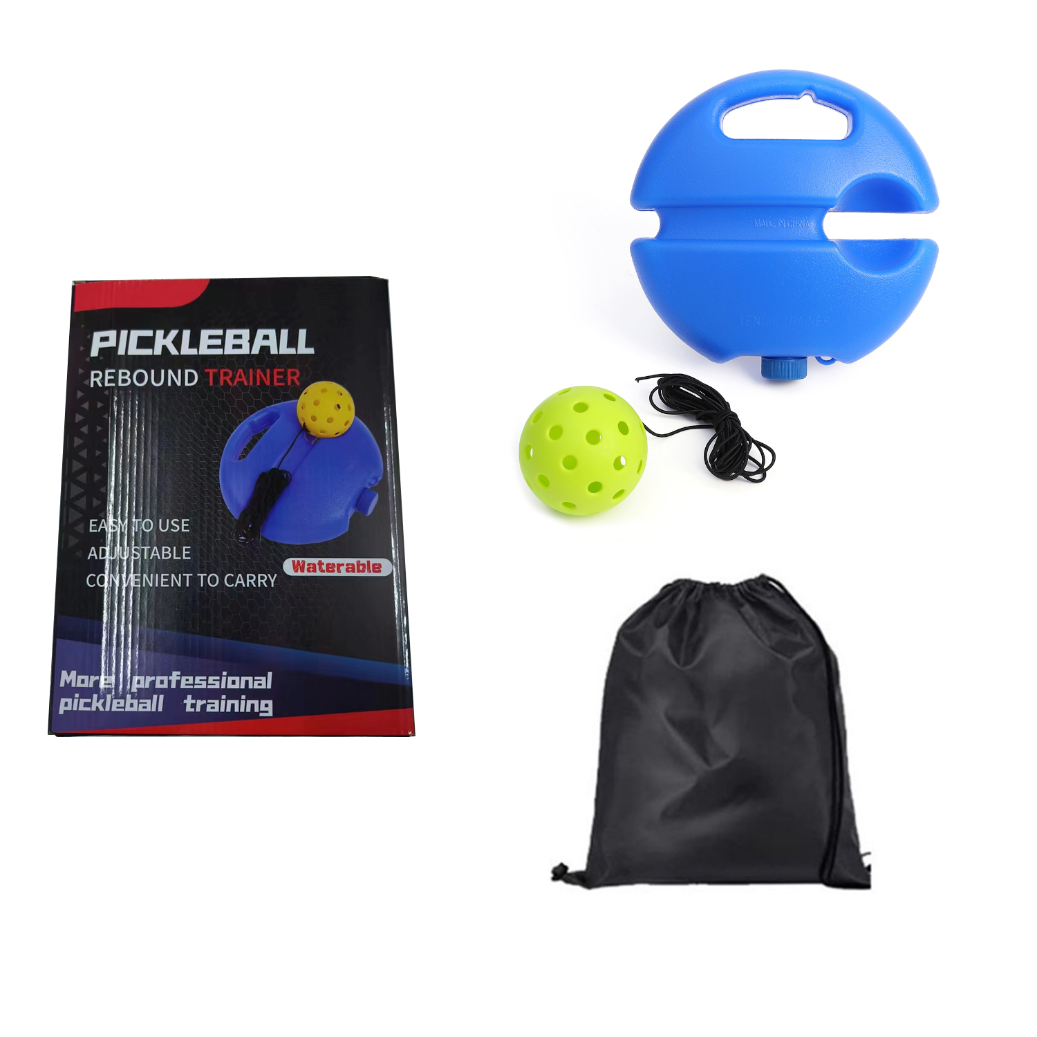 Pickleball Rebound Trainer Set 2