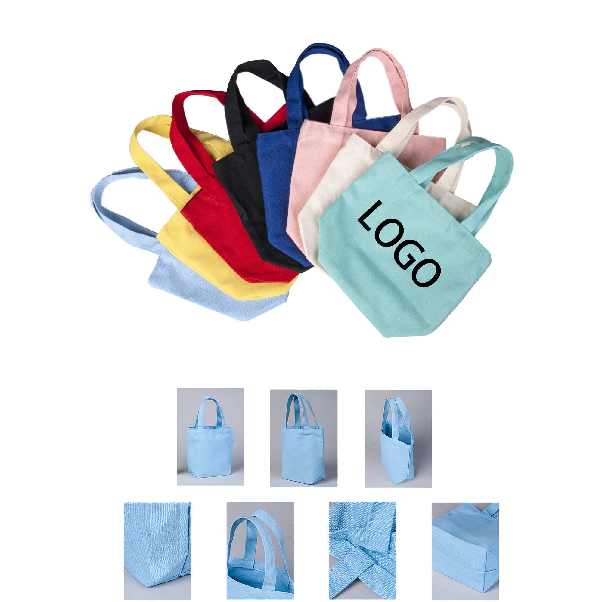 Minimalist Business Hemp Market Tote 1