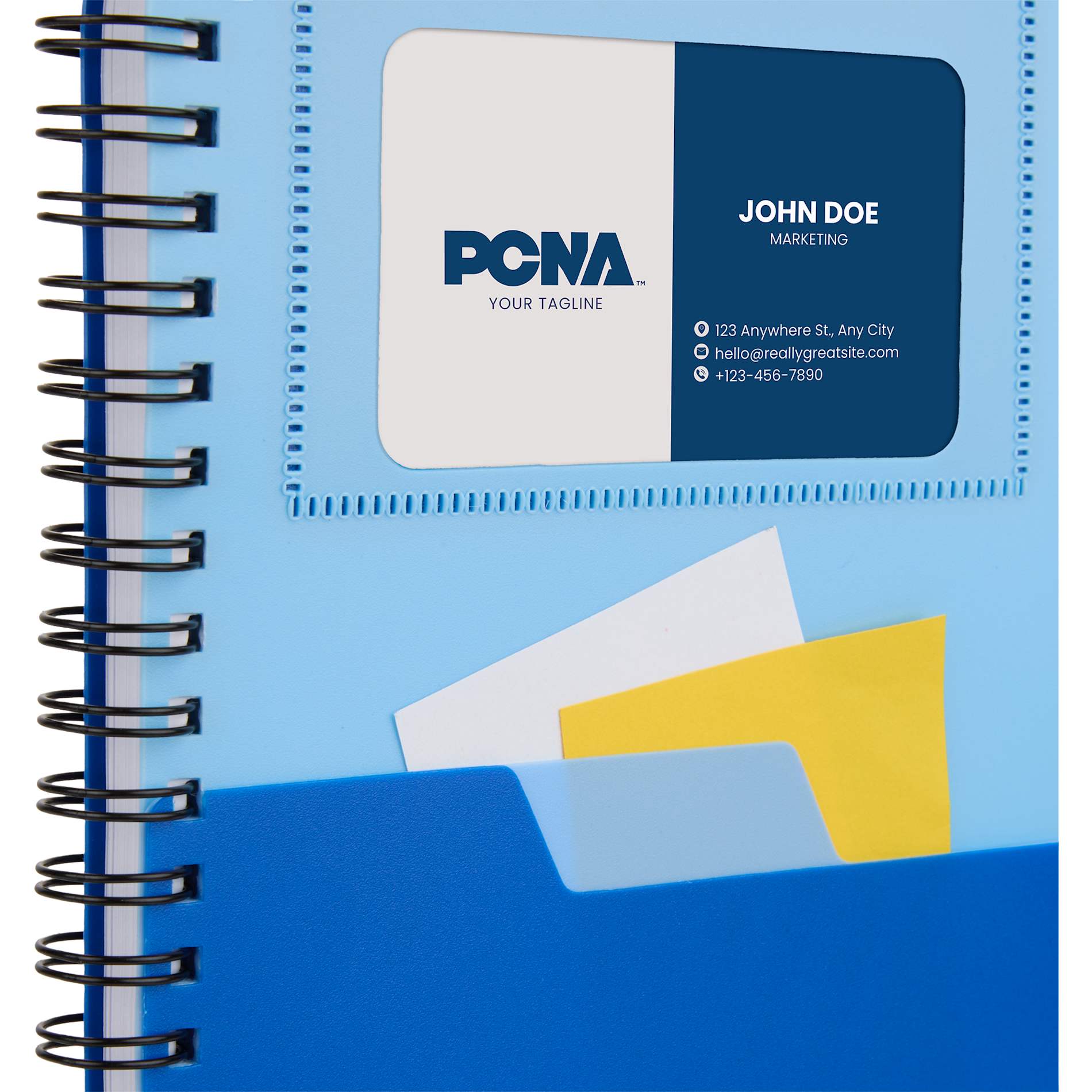 5” x 7” FSC® Recycled Stash Spiral Notebook 214