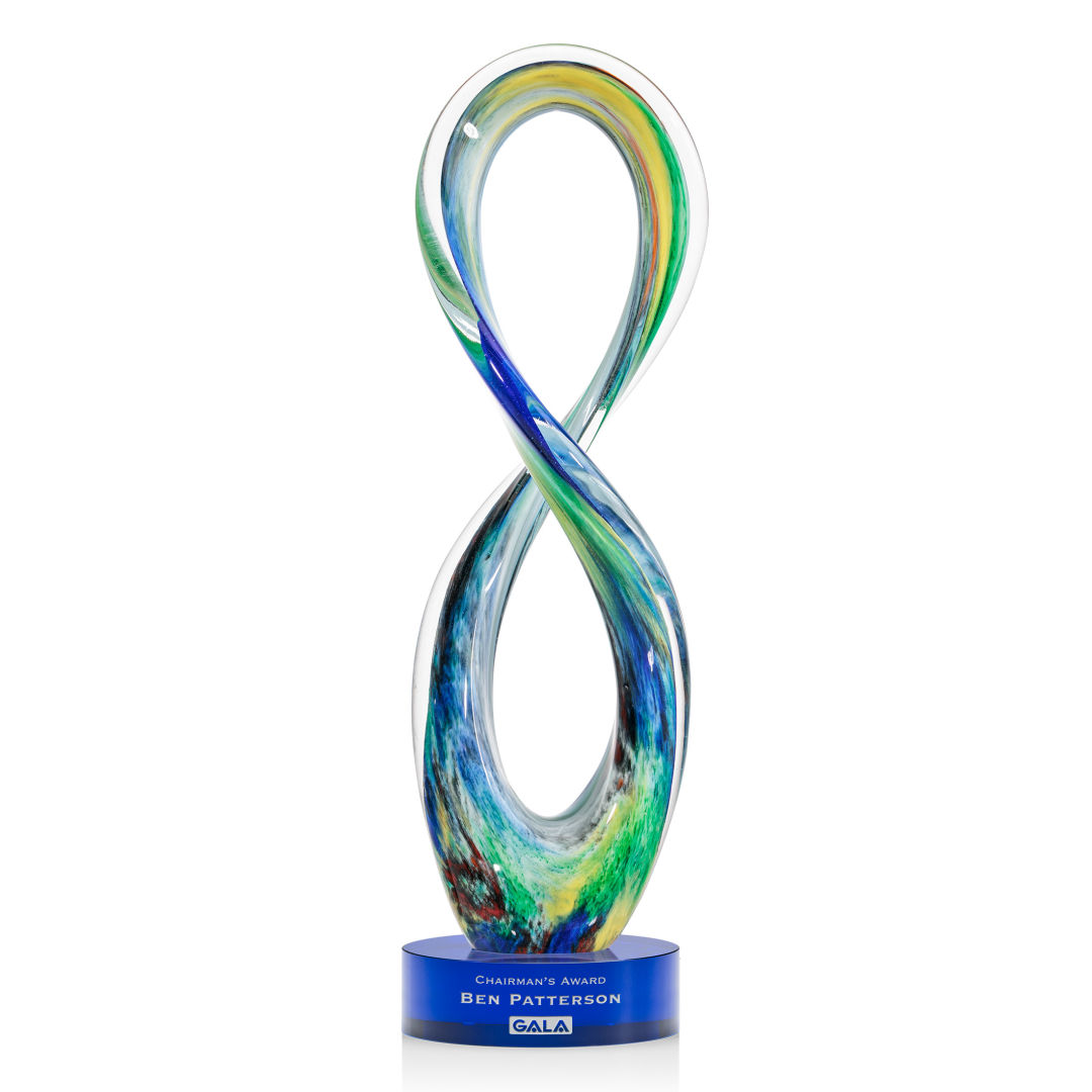 Duarte Award on Stanrich Base - Blue 11