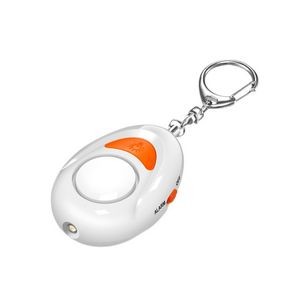 Egg Shaped Safety Alarm With Flashlight 120DB Panic Sound 12