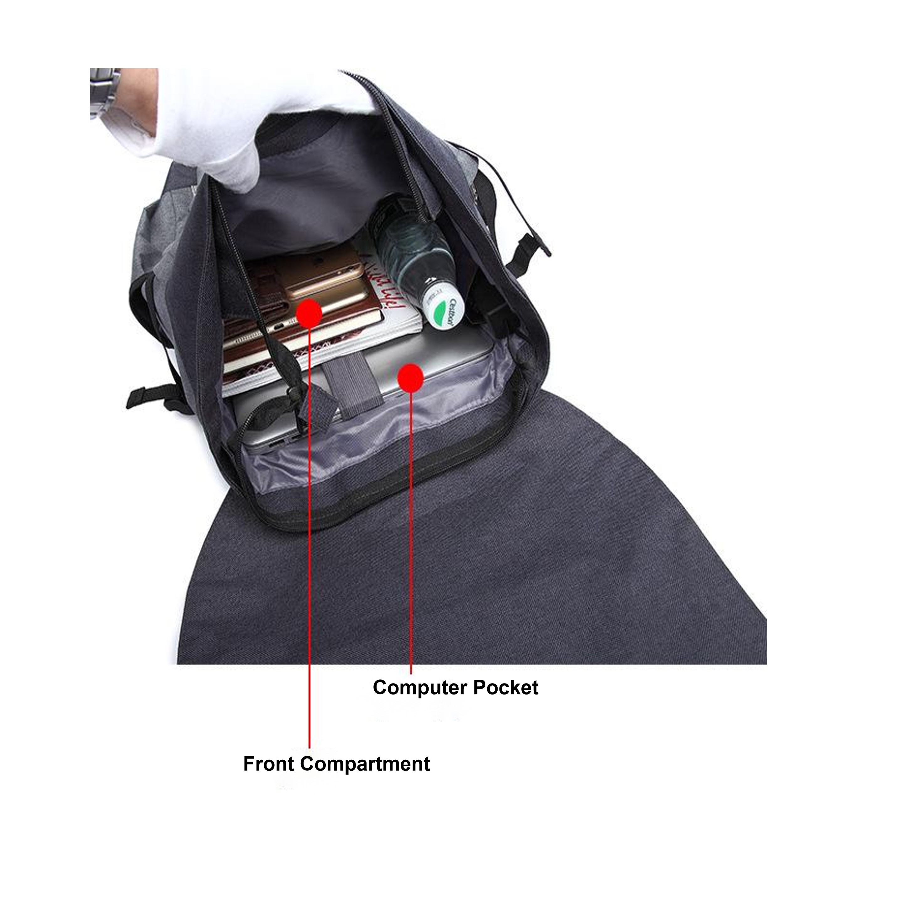 Intern Laptop Backpack (direct import) 4