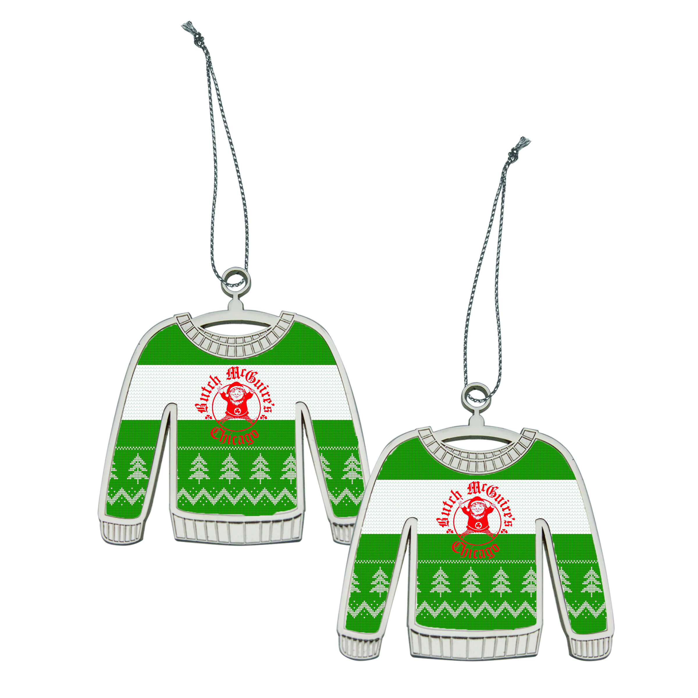 Ugly Sweater Holiday Ornament (2-Sided) 5