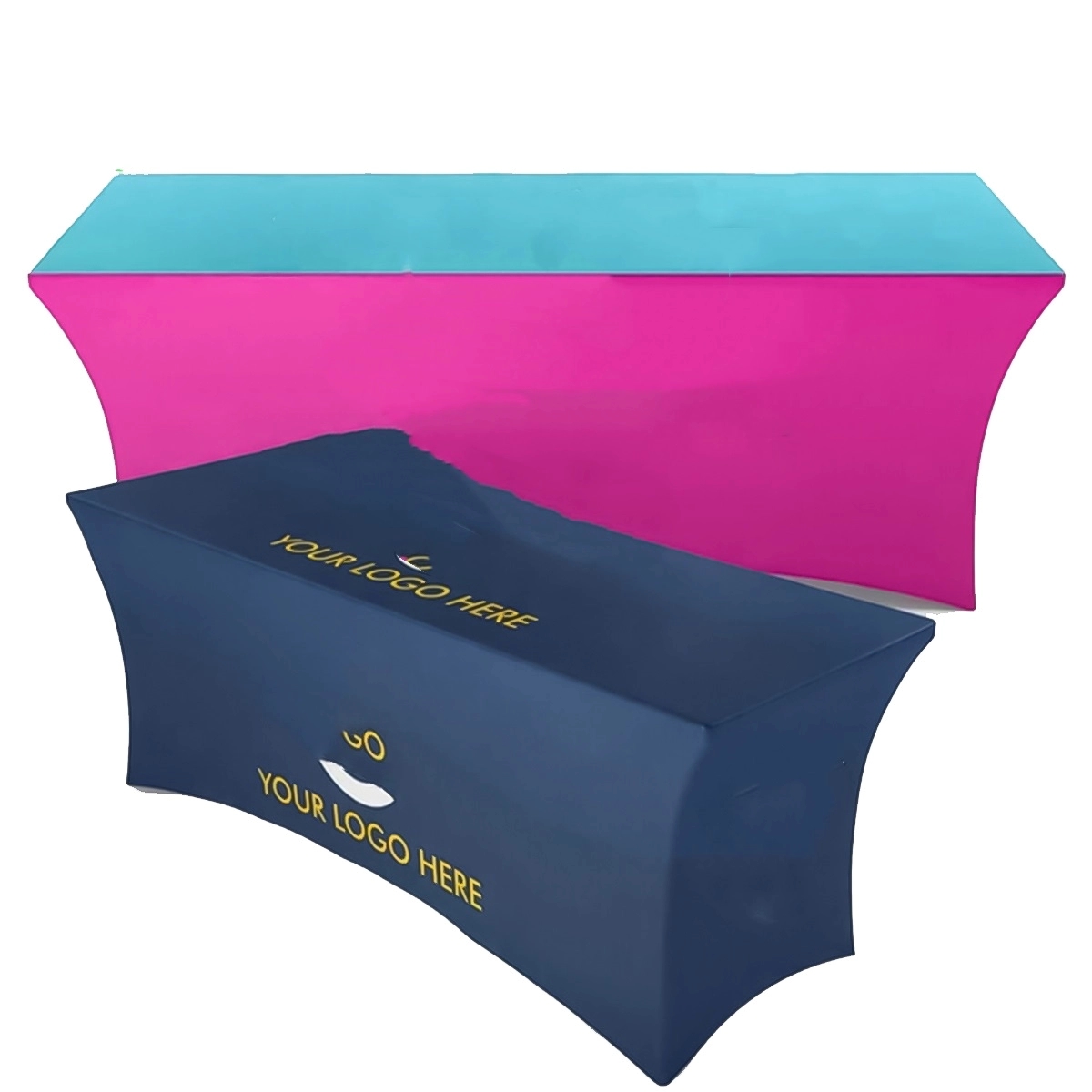 Custom 4/6/8/10 Ft Event Display Trade Show Table Cloth 2