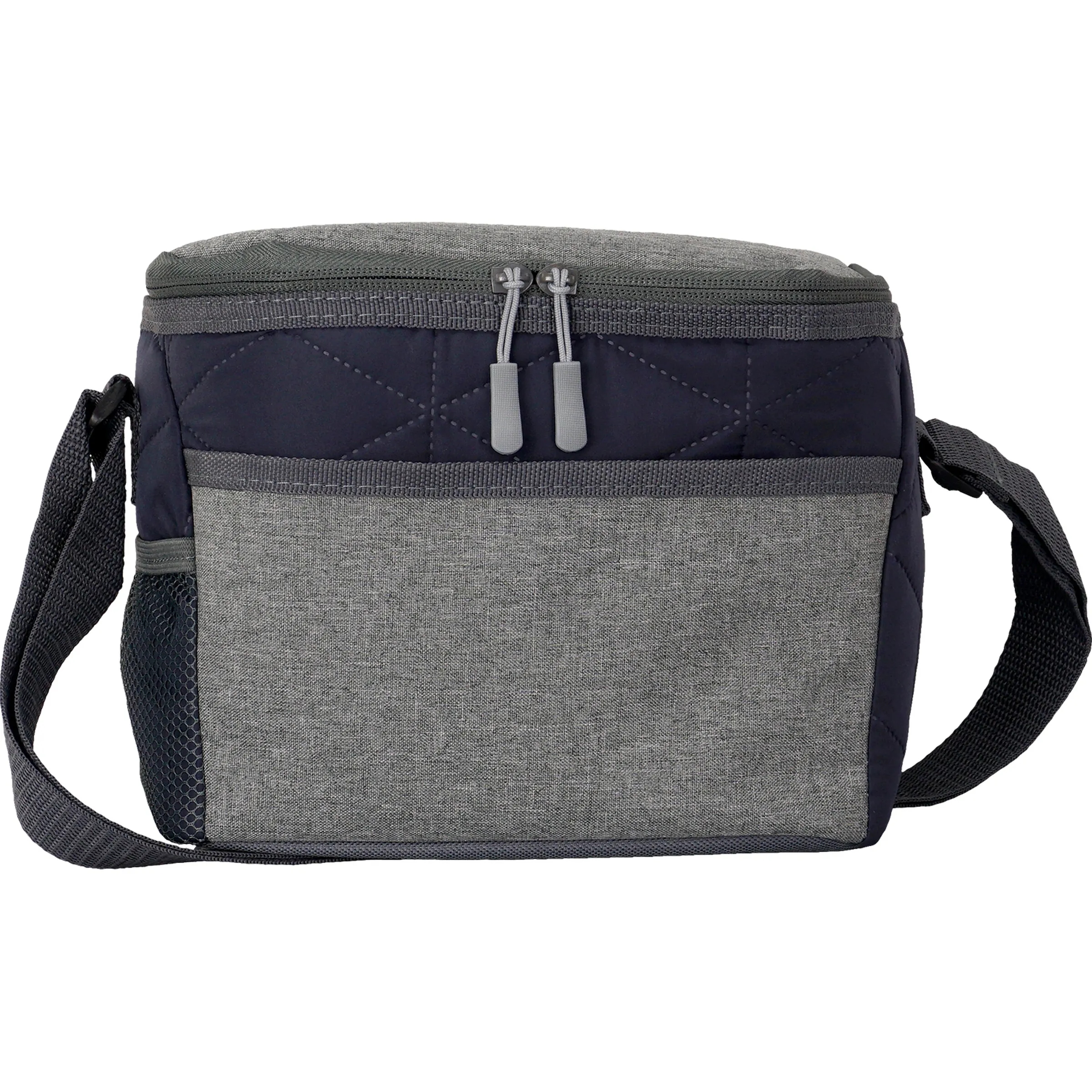 QUILTED EMBLEM LUNCH COOLER 6