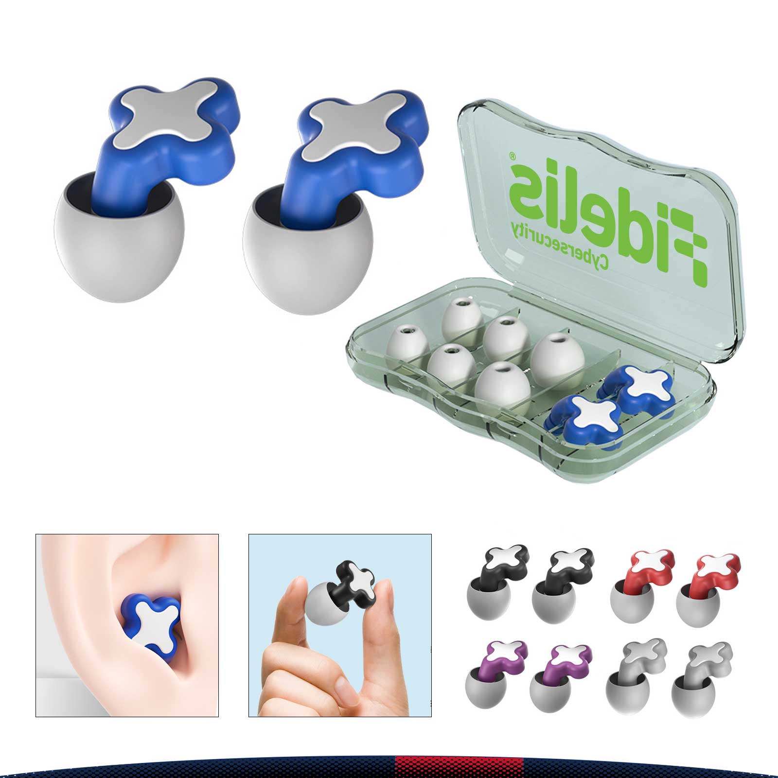 Lysia Silicone Earplugs 8