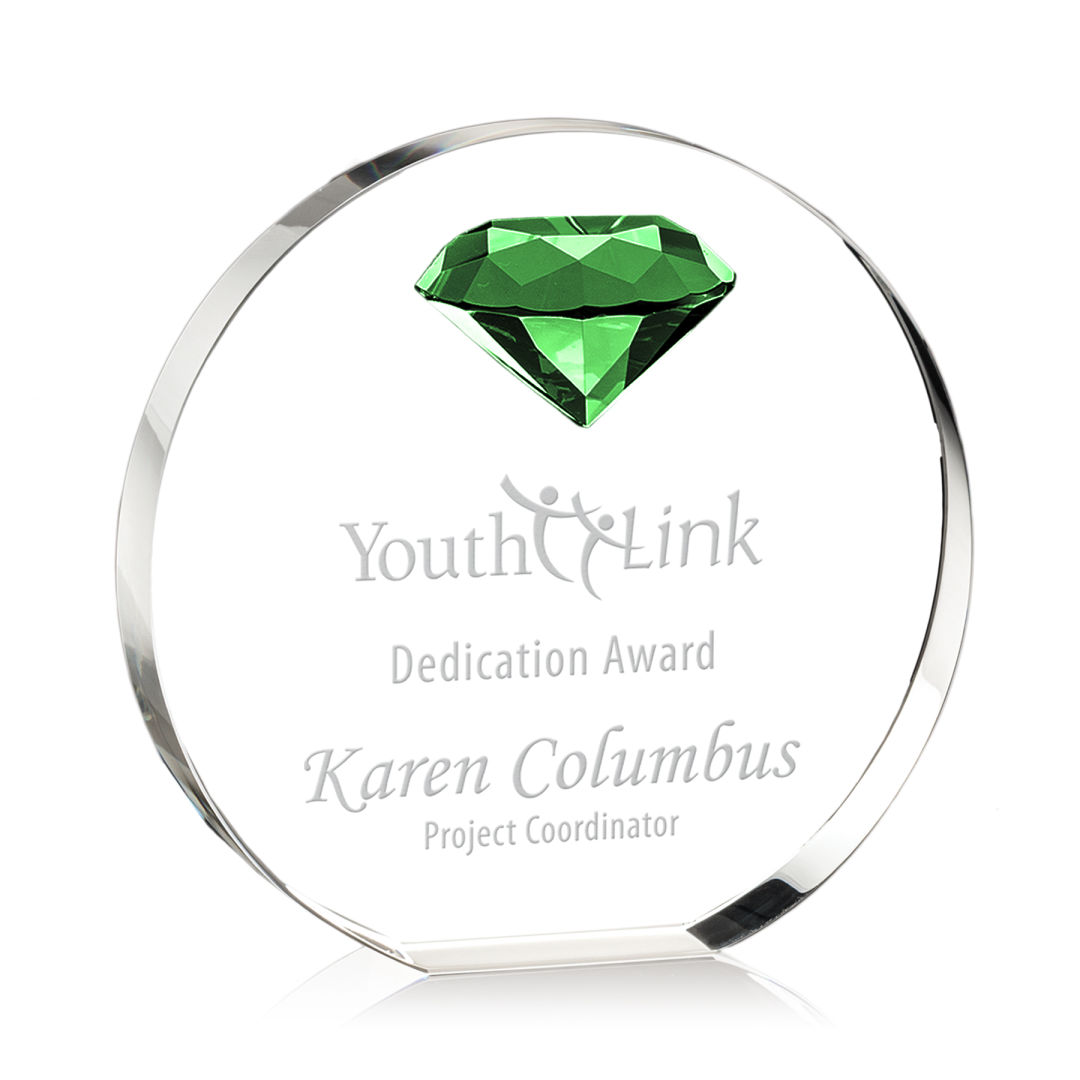 Anastasia Gemstone Award - Emerald 6