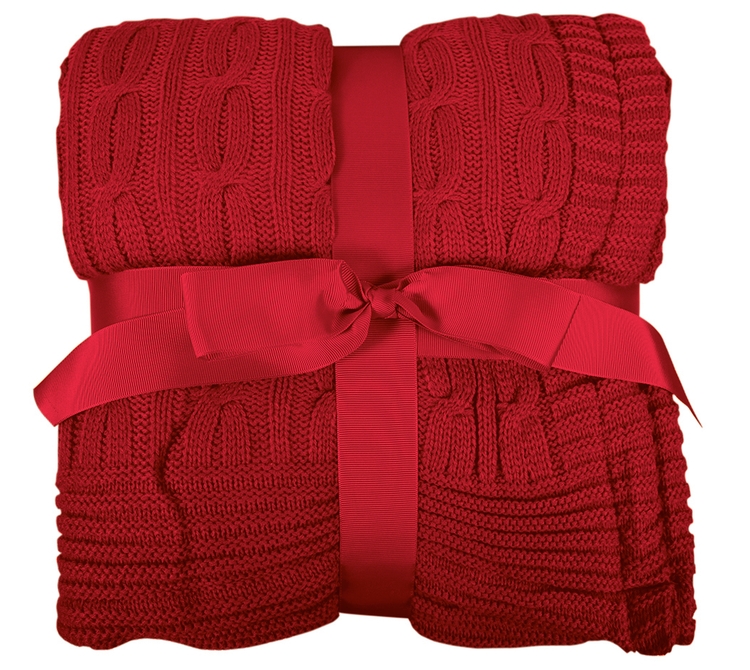 Cable Knit Blanket 8