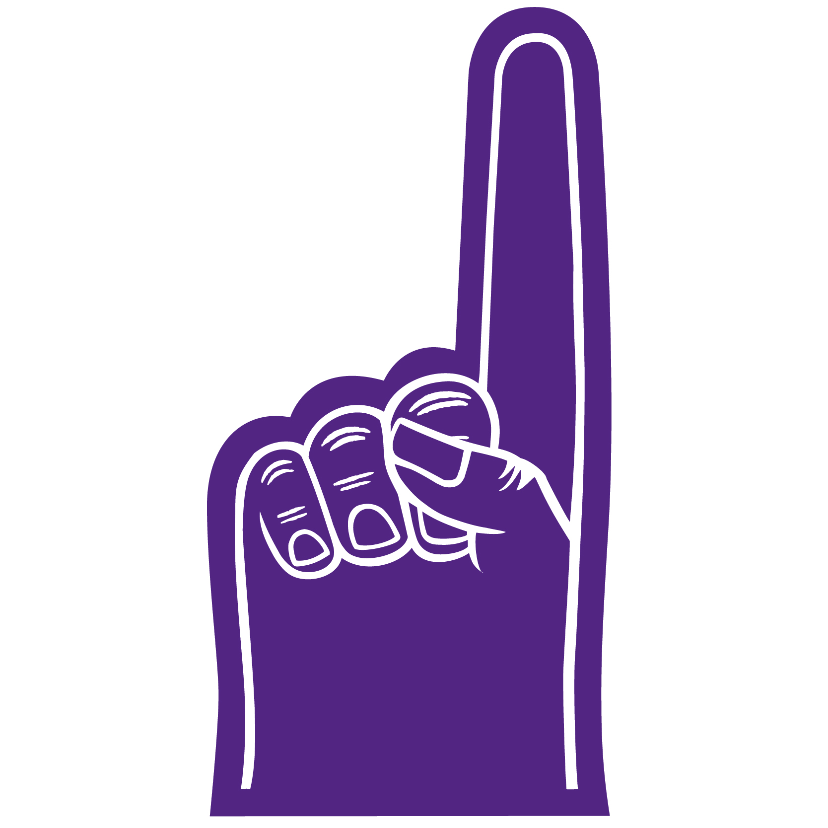 7.5" Foam Hand 32