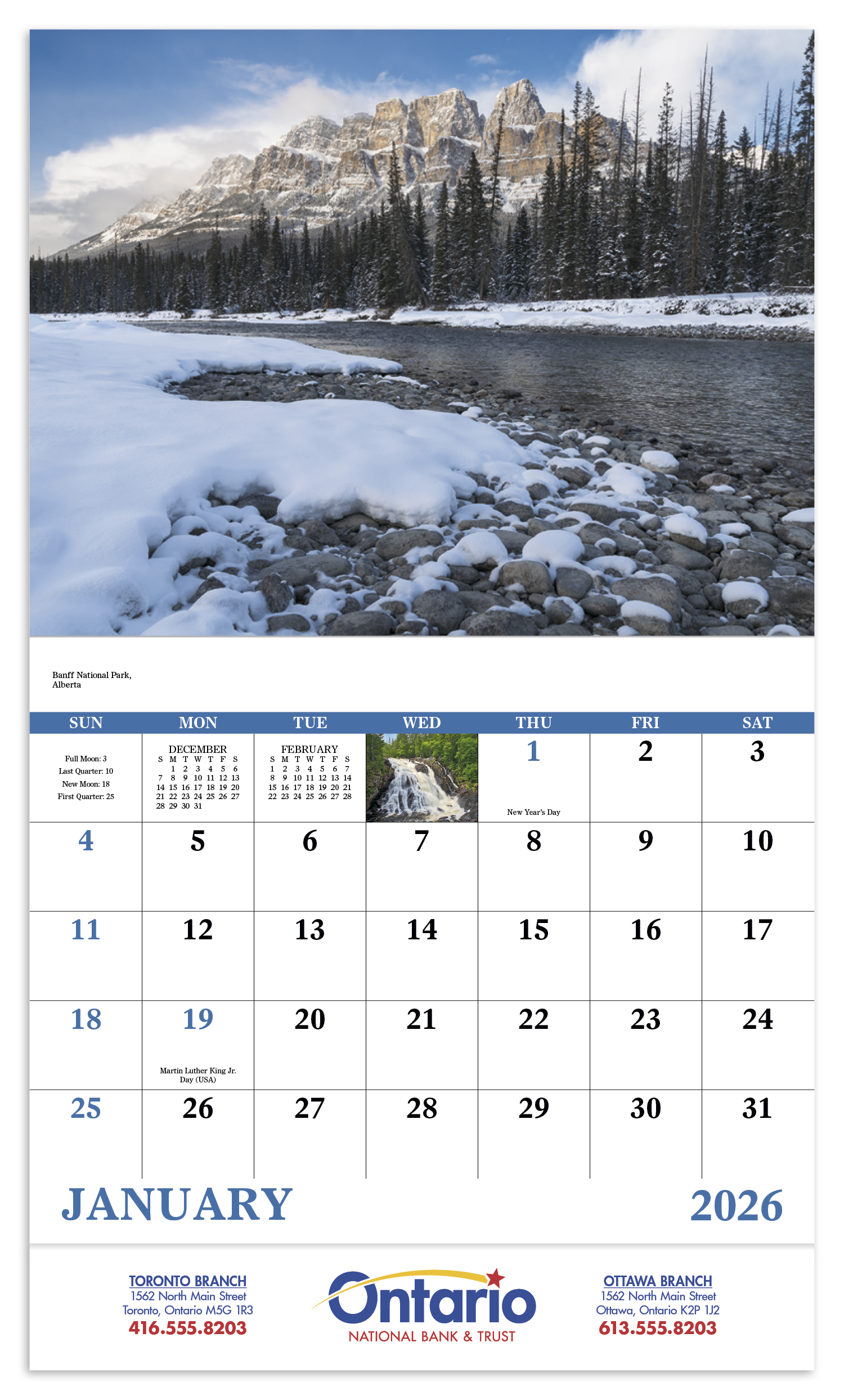 Good Value™ Scenic Canada - Stapled Calendar 25