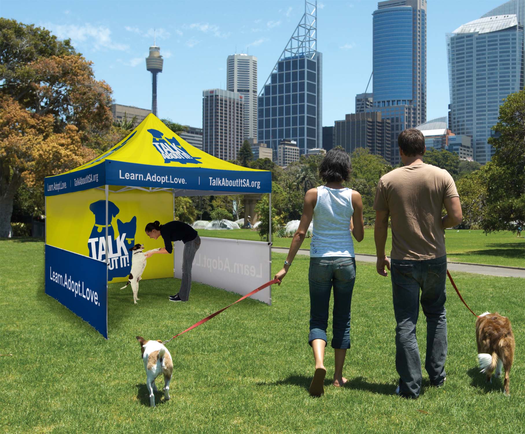 10' Standard Tent Kit (Full-Bleed Dye Sublimation) 1