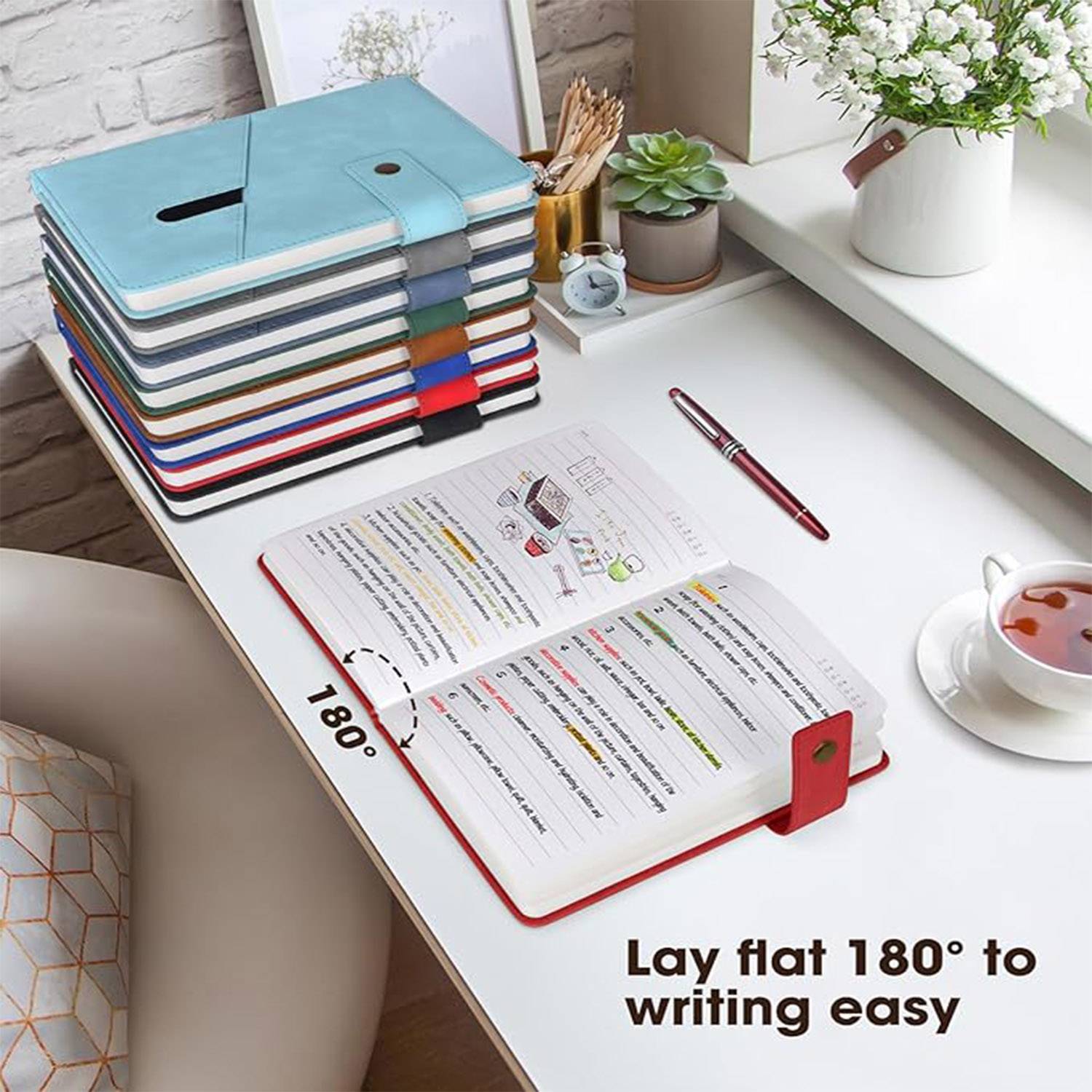 A5 Multifunction Pu Leather Notebook 1