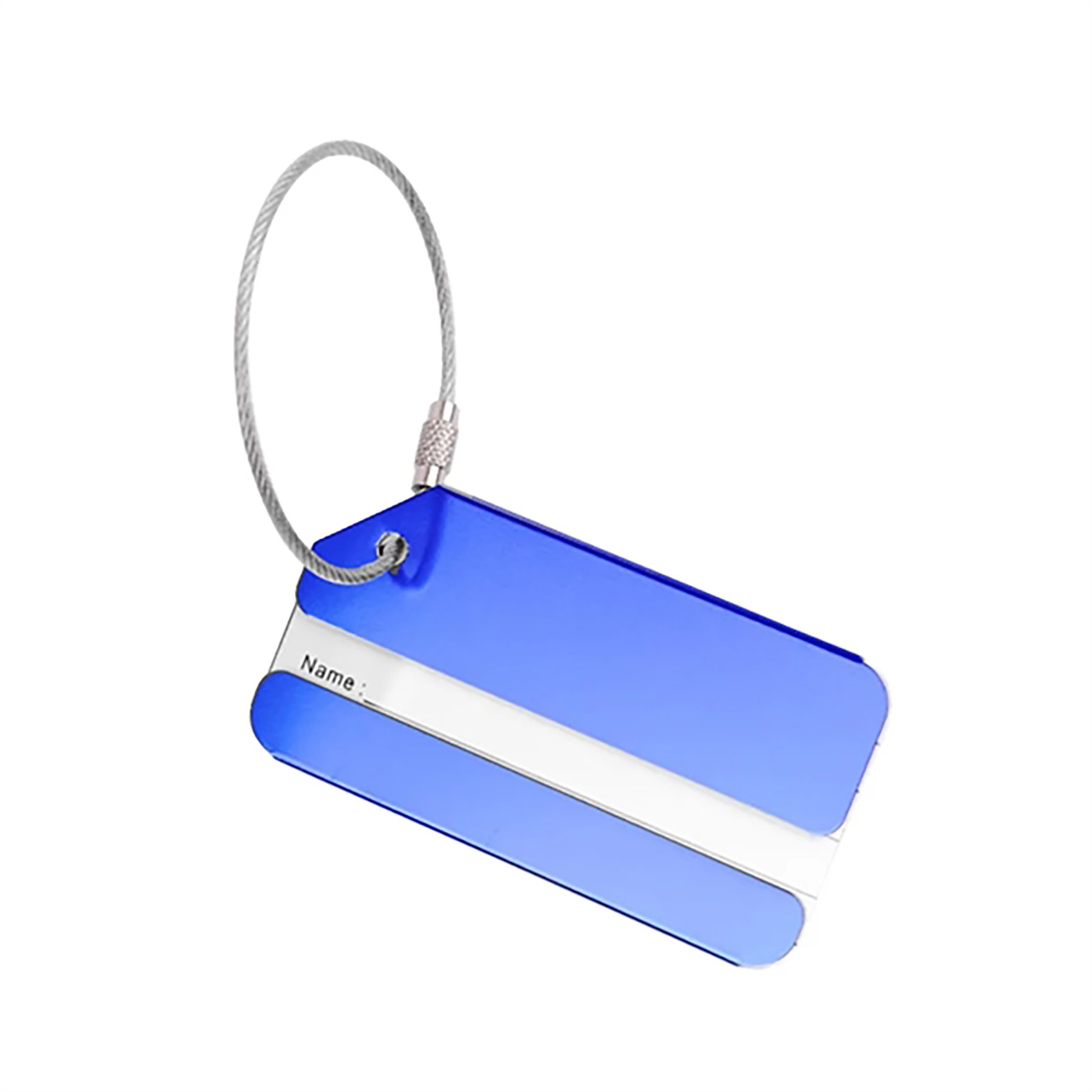 Aluminium Baggage Label 2