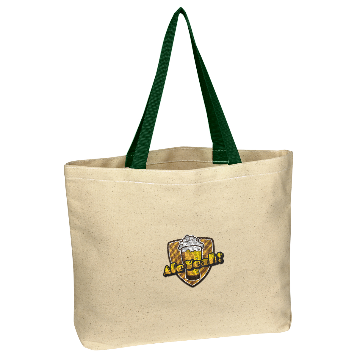 Natural Cotton Canvas Tote Bag 21