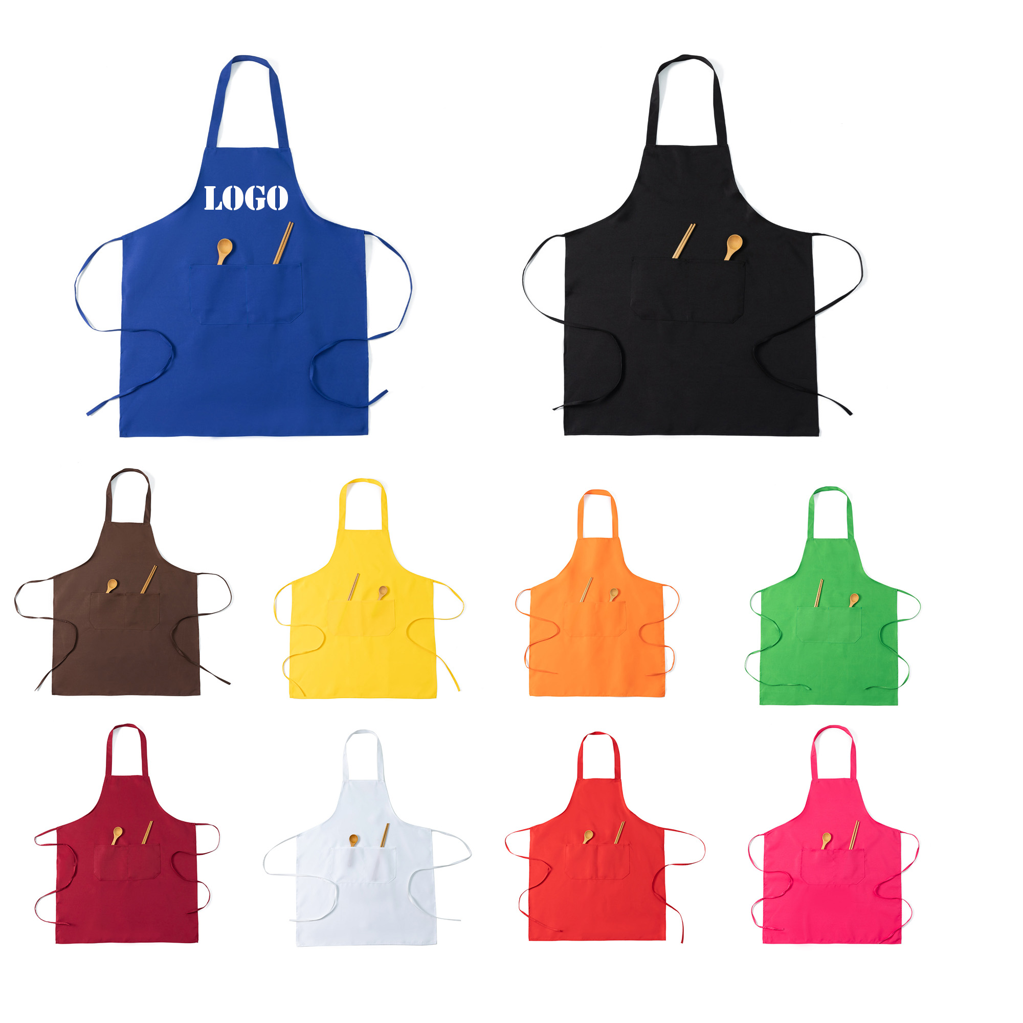 MOQ 50pcs Kitchen Catering Home Commercial Apron 1