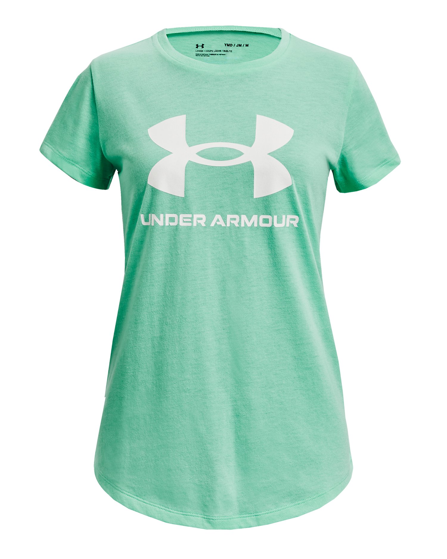UA Graphic Girls' Short Sleeve 9
