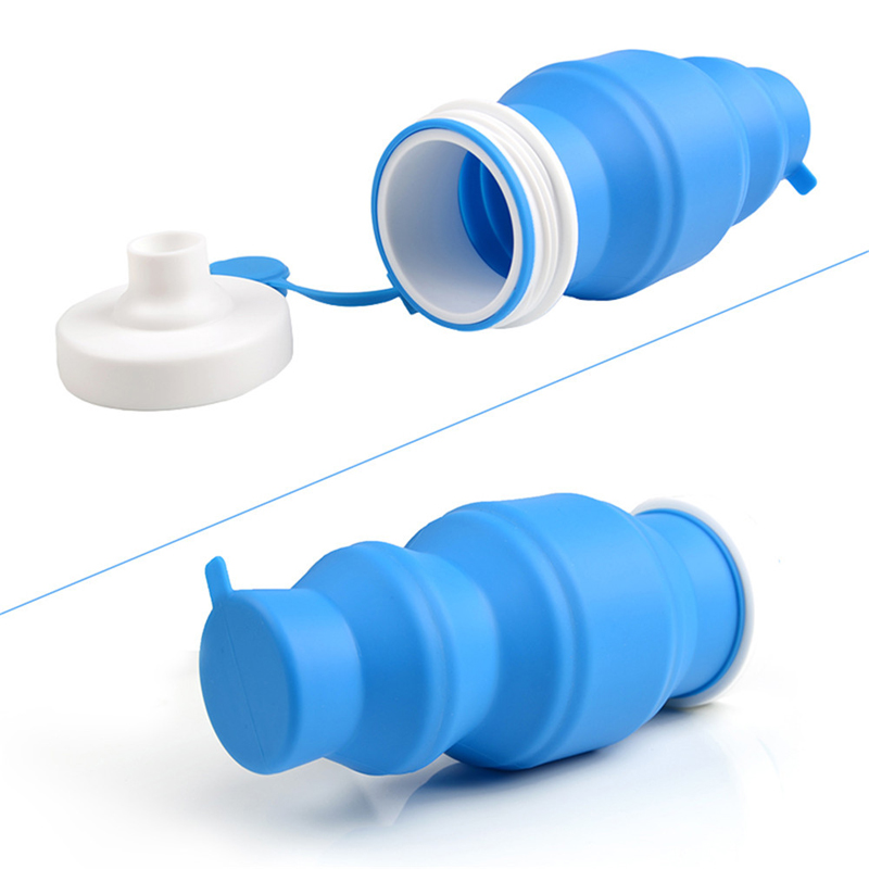 Collapsible Silicone Travel Water Bottle 6