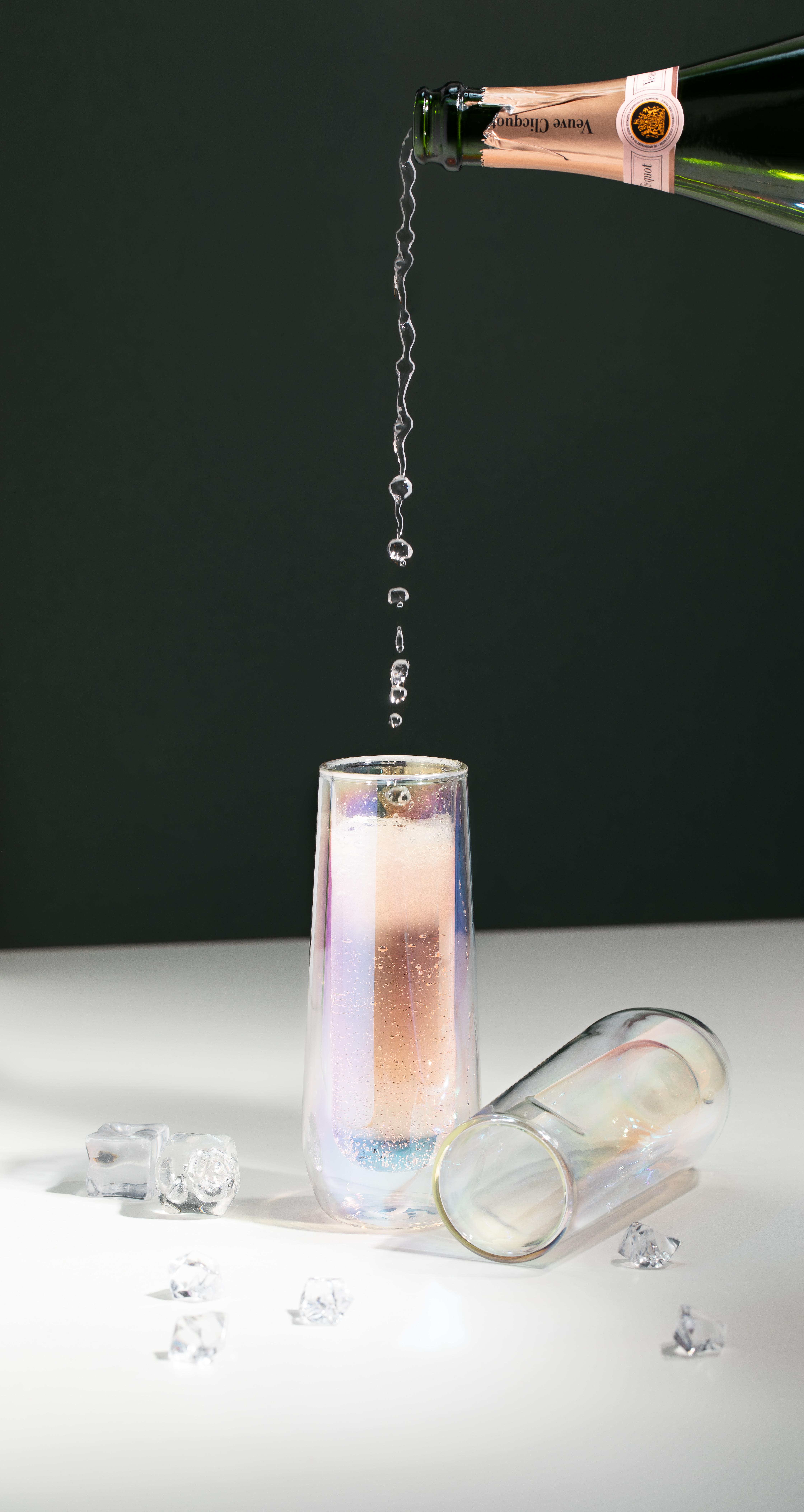 Corkcicle Prism Stemless Glass Flute - Set of 2 3
