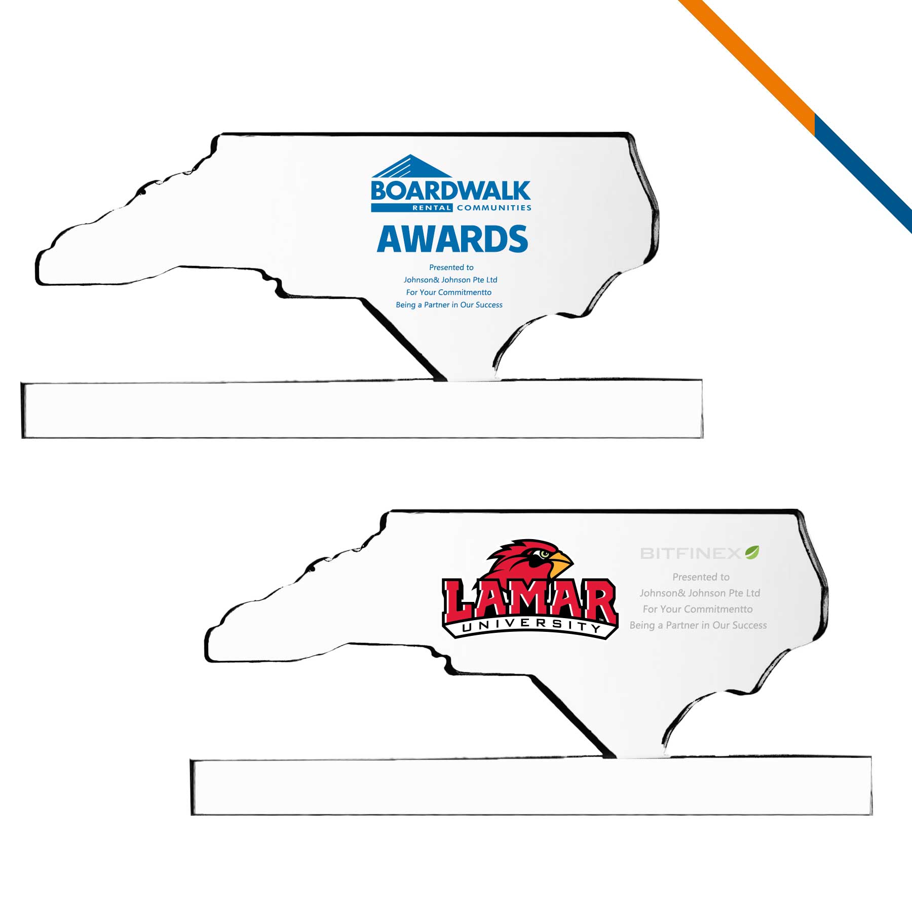 Lar North Carolina Crystal Award 2
