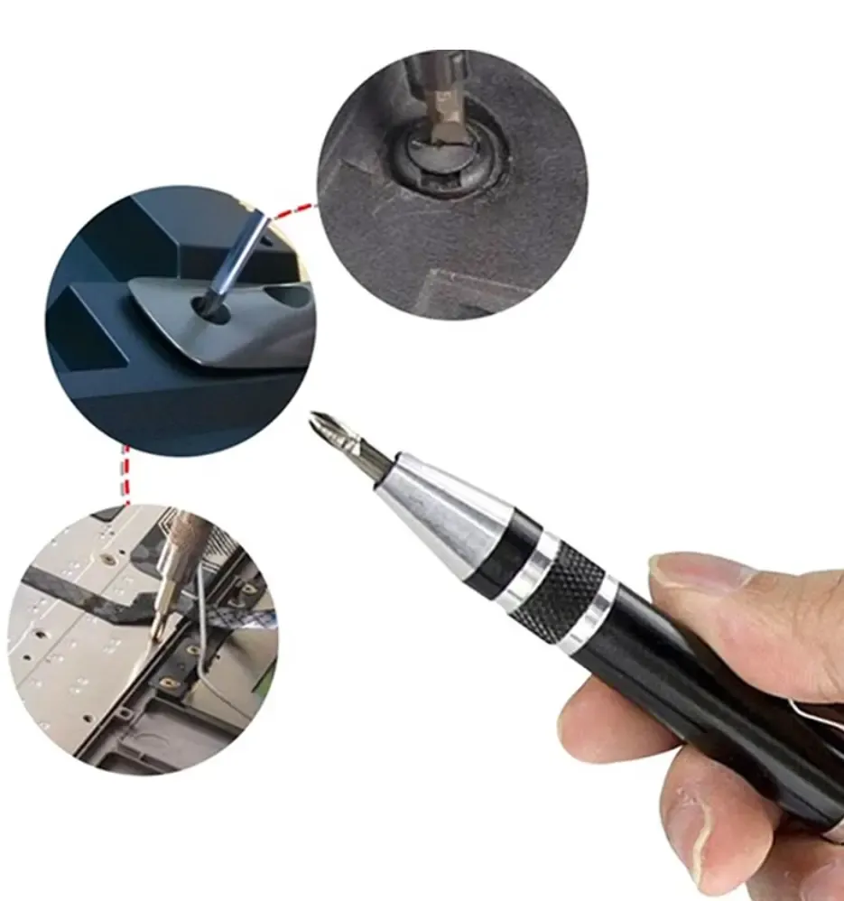 8 in 1 Aluminum Pen-Style Tool Kit 4