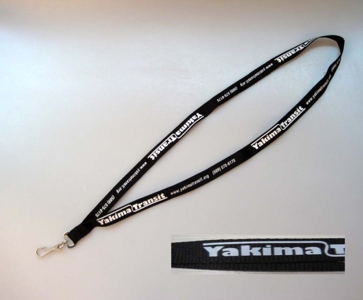 Black Lanyards With Lobster Closer 1