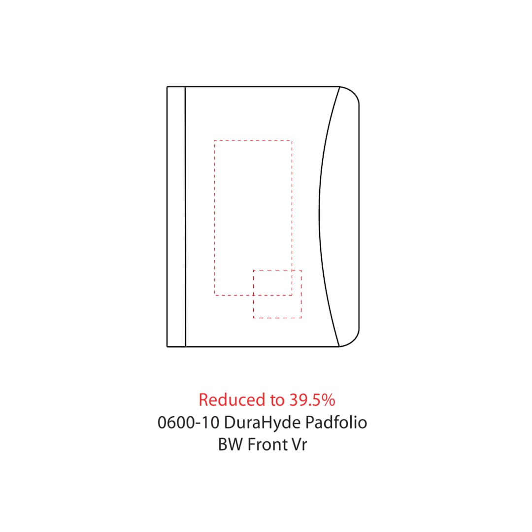 FSC® Mix Executive DuraHyde Zippered Padfolio 109