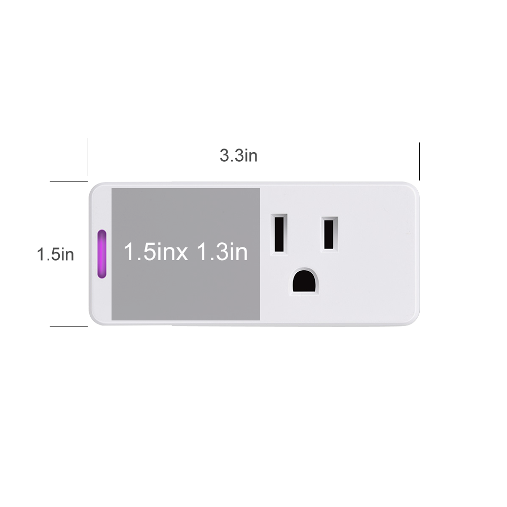 Zenda App Controlled Smart Plug Simports