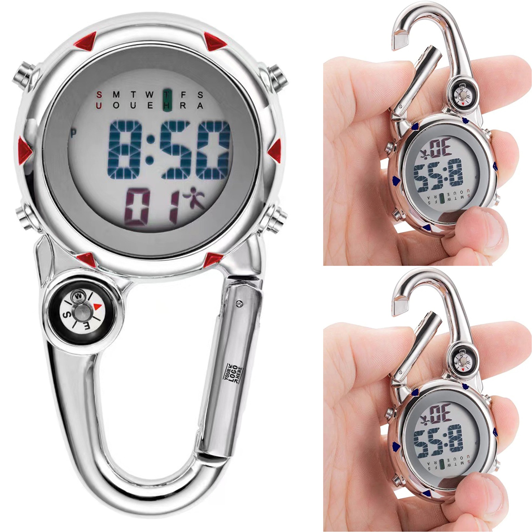 Digital Carabiner Watch Clip 2
