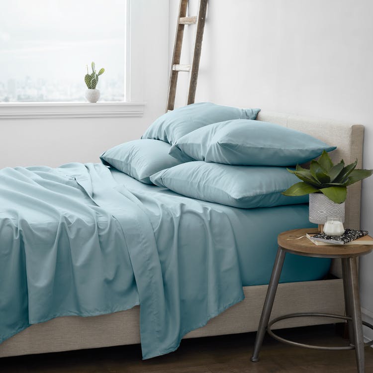 Bed Sheet Sets - Ocean 6 Piece Queen Ultra Soft, promotional household item with logo imprint 2