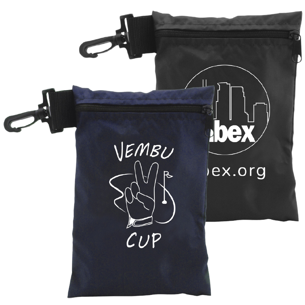 Golfer's Pal Zippered Valuables Pouch