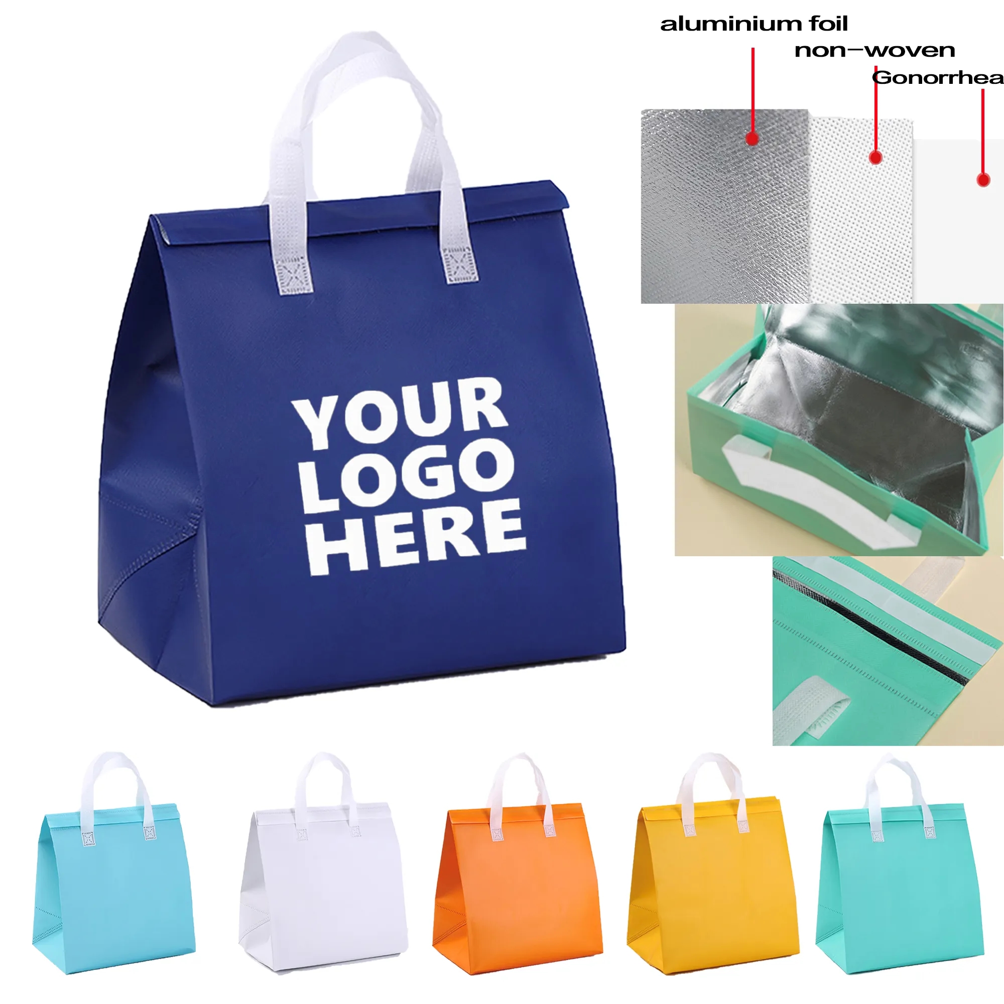 Waterproof Cooler Insulated Tote Bag 6